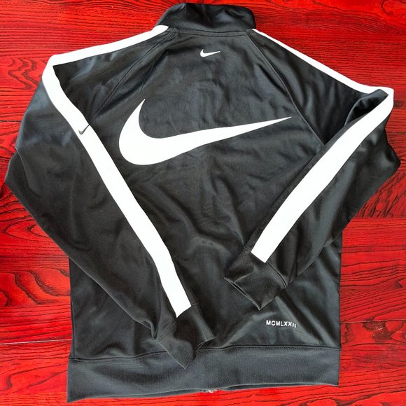 Nike Men’s Size Medium Swoosh Poly Knit Track Jacket - NWT - Picture 6 of 9
